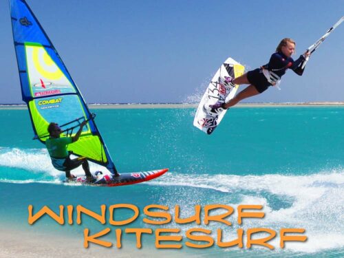 Kombi Windsurf und Kitesurf